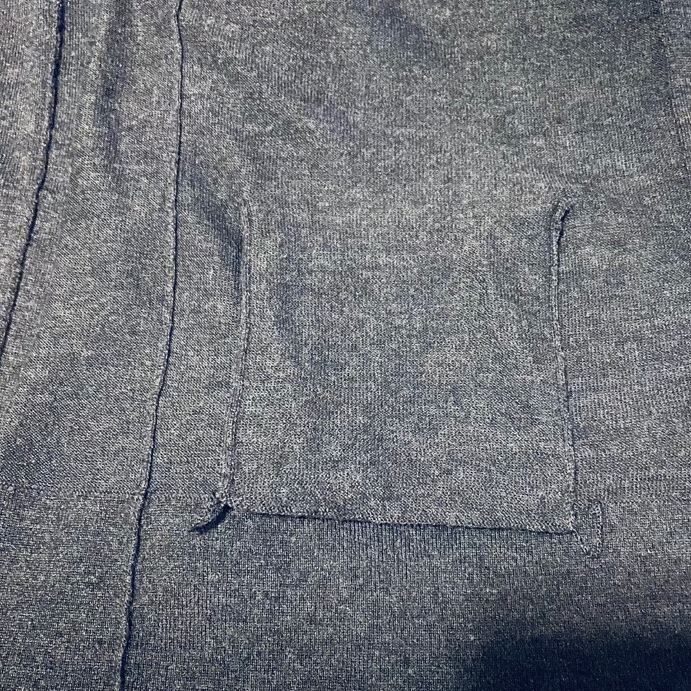 Loft Charcoal Open Cardigan - Picture 6 of 6